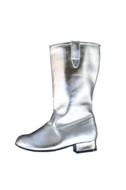 Verkleed Laars Zilver - Maat 25