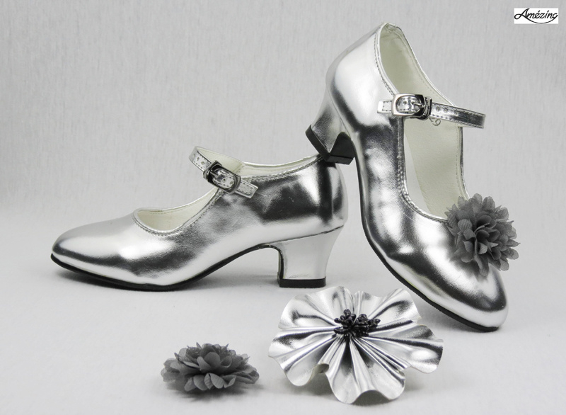 Prinsessen Schoenen Zilver + Gratis Kadootje - Afbeelding 3