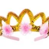 Prinsessen Kroontje Roosje Goud Glitter
