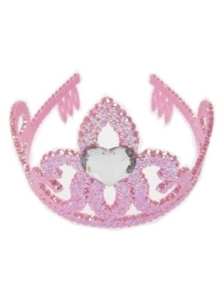 Kroontje Pink Glitter - Afbeelding 2